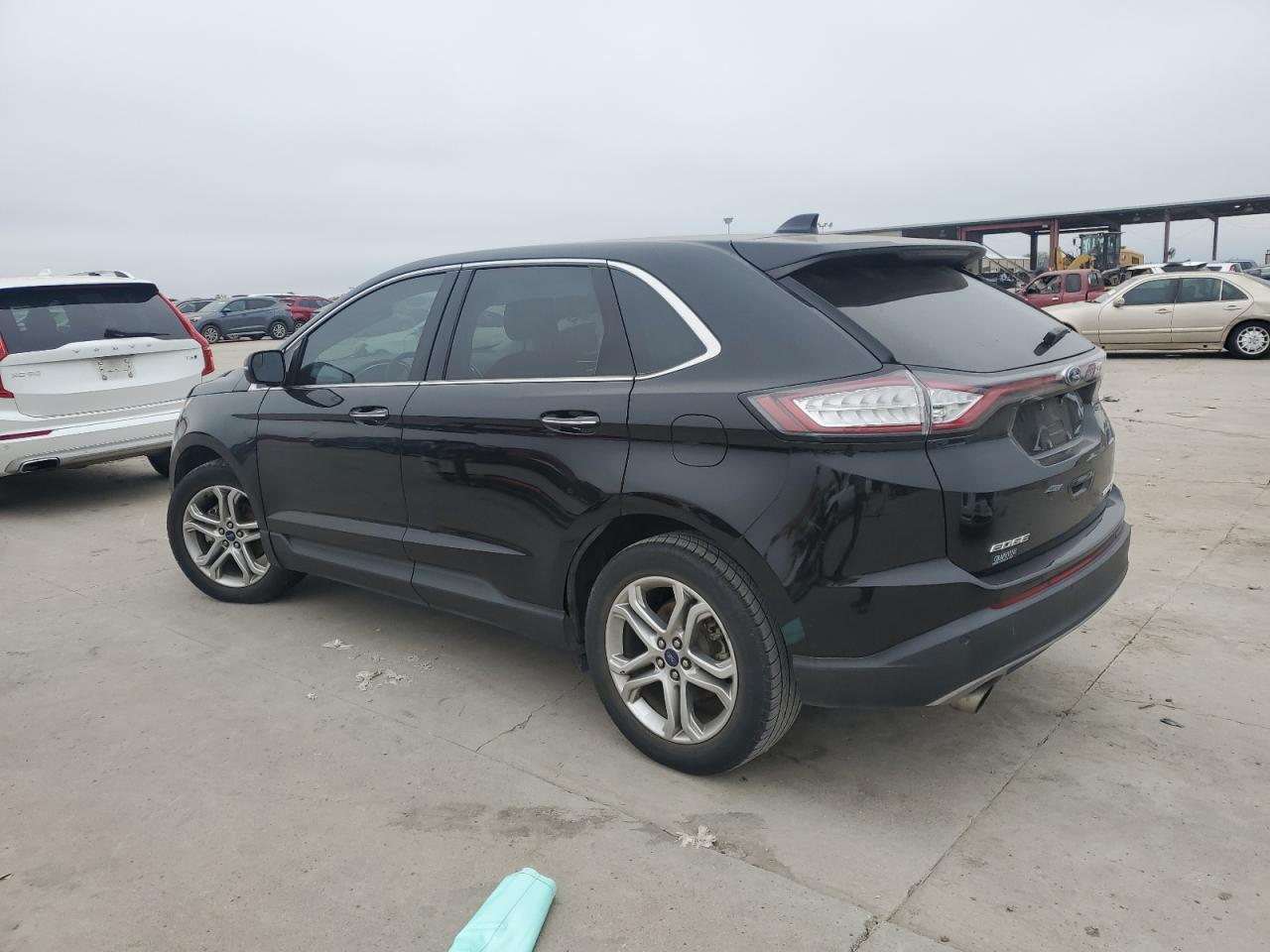 2018 Ford Edge VIN 2FMPK3K90JBB44889 Copart auction photo, side / mechanical damage thumbnail 2