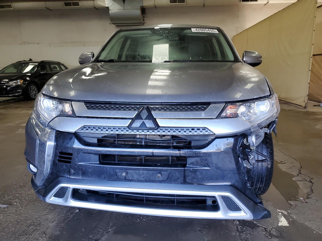 2019 Mitsubishi Outlander VIN JA4AD3A33KZ050211 Copart auction photo, front end / side damage thumbnail 5