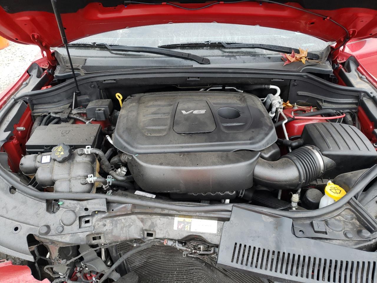 2017 Dodge Durango VIN 1C4RDJDG6HC664970 Copart auction photo, front end damage thumbnail 12