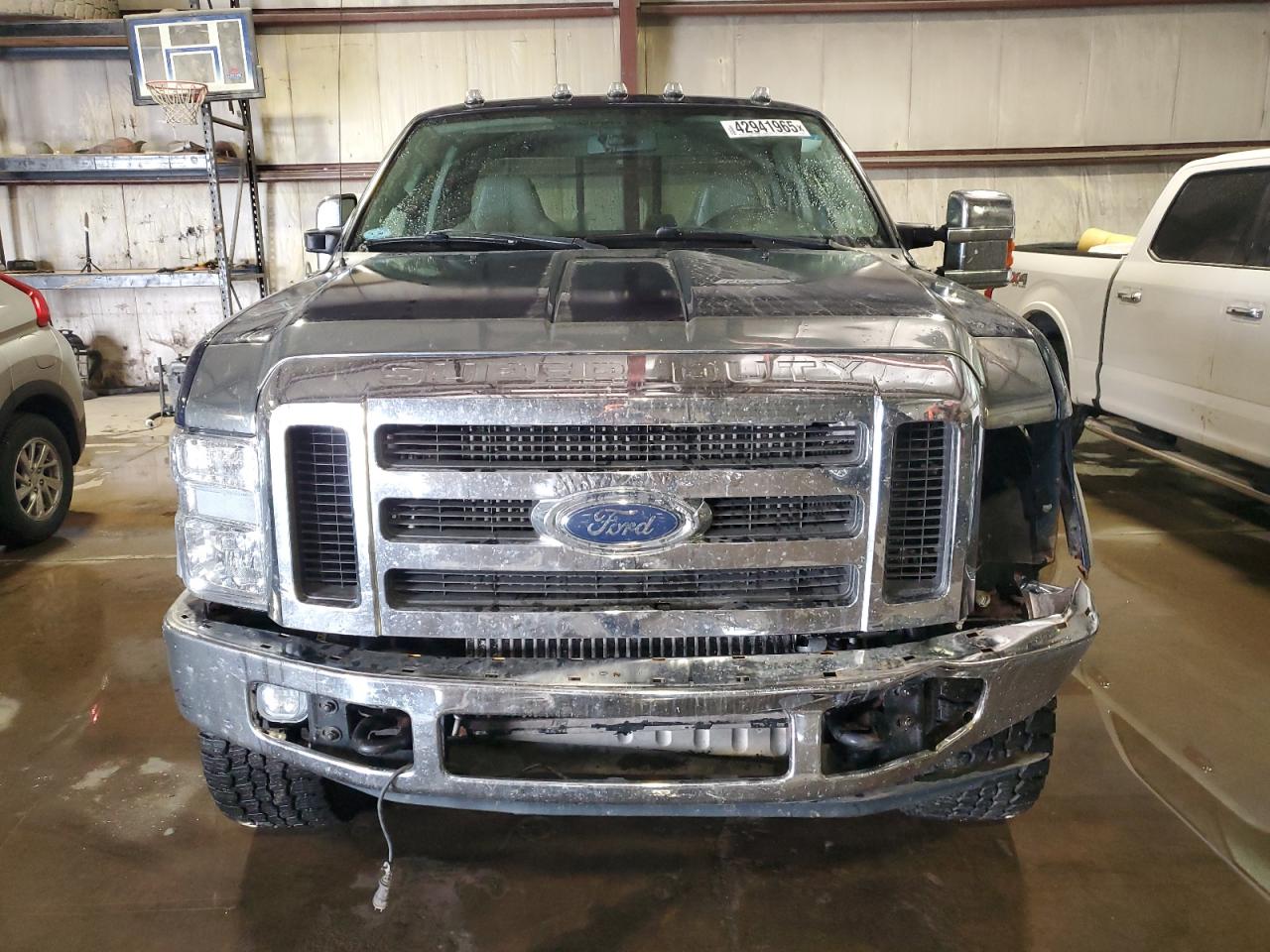 2008 Ford F250 VIN 1FTSX21RX8EA30201 Copart auction photo, front end / side damage thumbnail 5