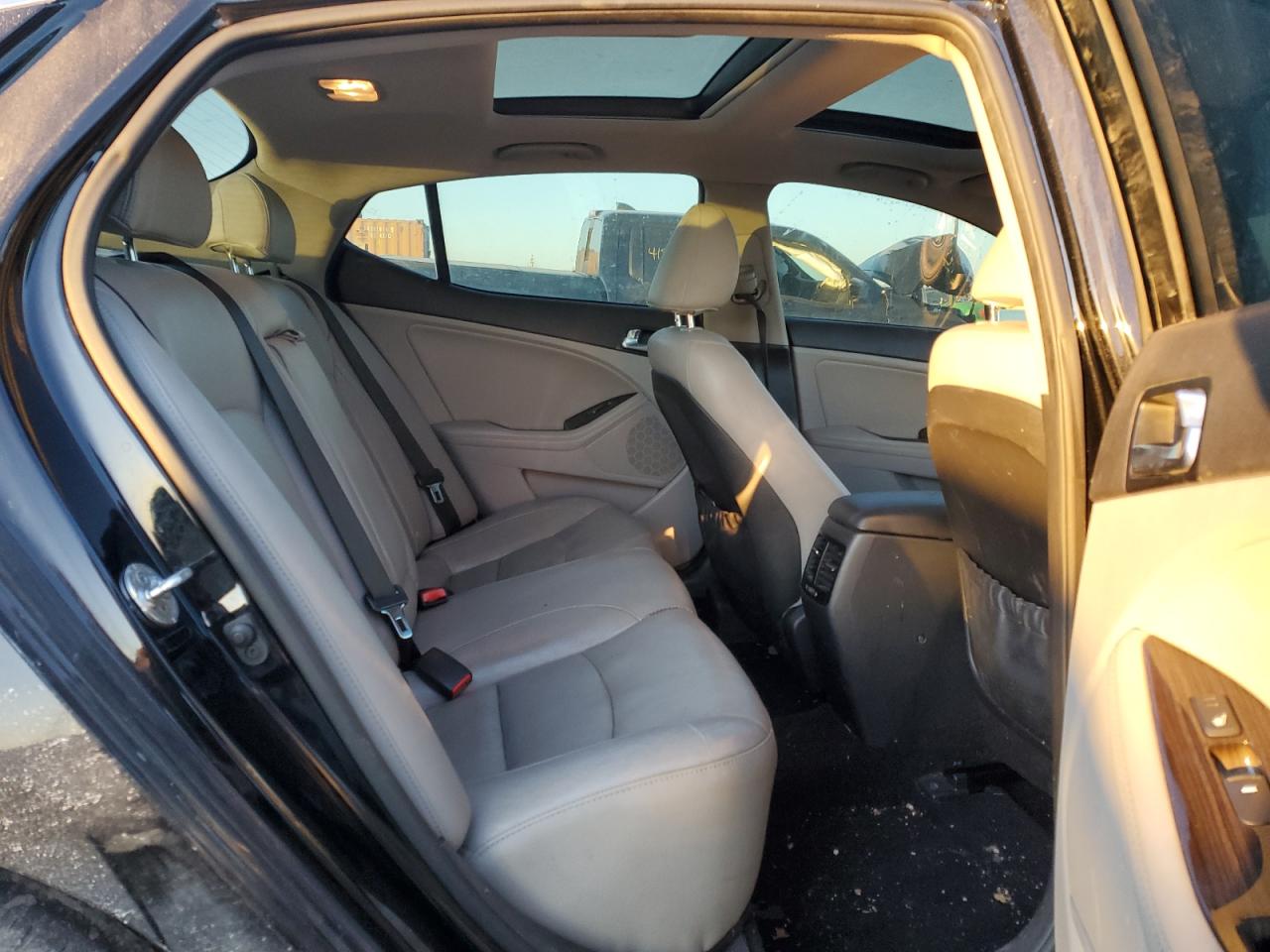 2015 KIA Optima VIN 5XXGN4A77FG417738 Copart auction photo, front end / side damage thumbnail 11