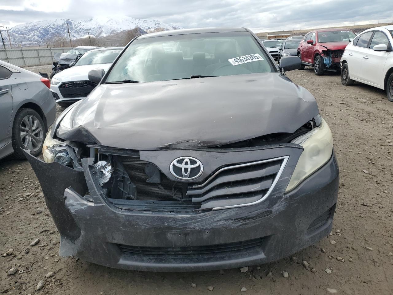 2010 Toyota Camry VIN JTNBK3EK6A3049830 Copart auction photo, front end damage thumbnail 5