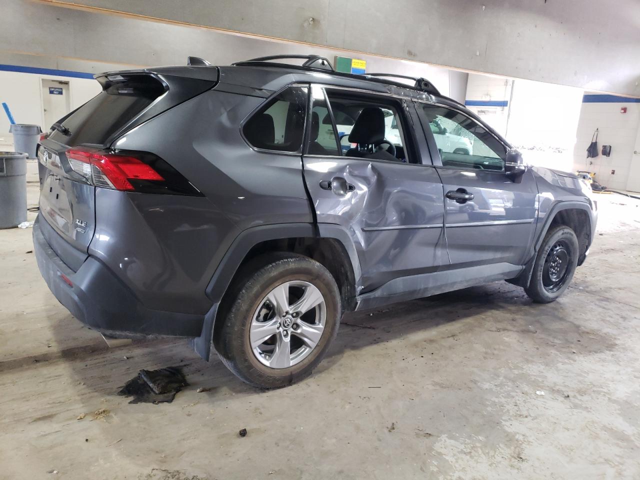 2023 Toyota RAV 4 VIN 2T3P1RFV2PC349378 Copart auction photo, side damage thumbnail 3