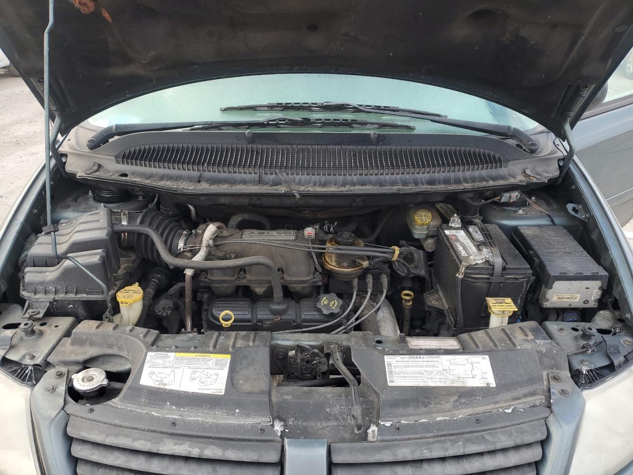 2005 Dodge Caravan VIN 2D4GP44L85R411863 Copart auction photo, rear end / undercarriage damage thumbnail 13
