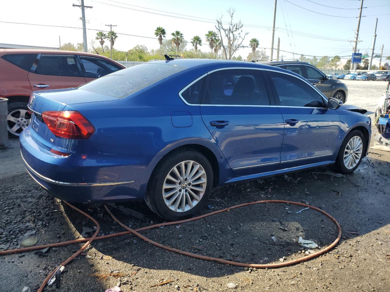2017 Volkswagen Passat VIN 1VWBT7A30HC029782 Copart auction photo, front end damage thumbnail 3