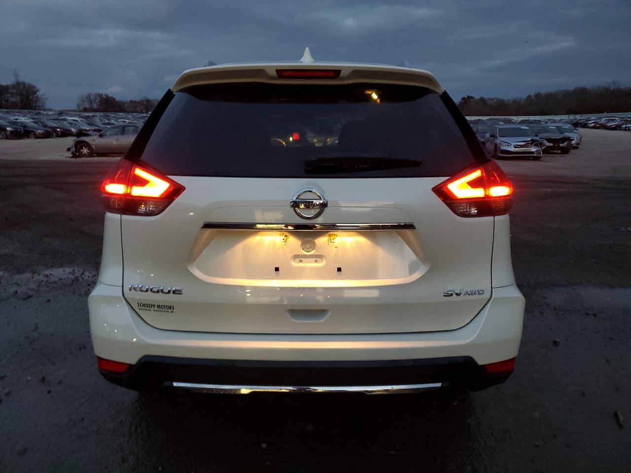 2018 Nissan Rogue VIN 5N1AT2MV2JC833694 Copart auction photo, front end / side damage thumbnail 6