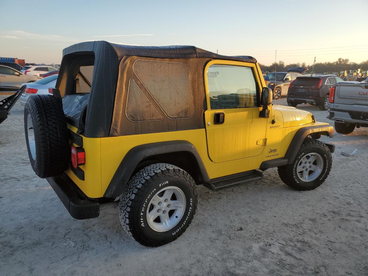 2006 Jeep Wrangler VIN 1J4FA49S16P768793 Copart auction photo, water/flood damage thumbnail 3