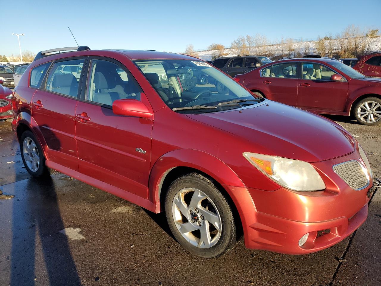 2006 Pontiac Vibe VIN 5Y2SM65806Z420067 Copart auction photo, side / rear end damage thumbnail 4