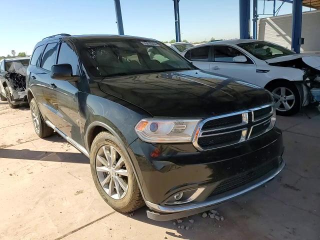 2018 Dodge Durango VIN 1C4RDJAG0JC242512 Copart auction photo, side / front end damage thumbnail 11