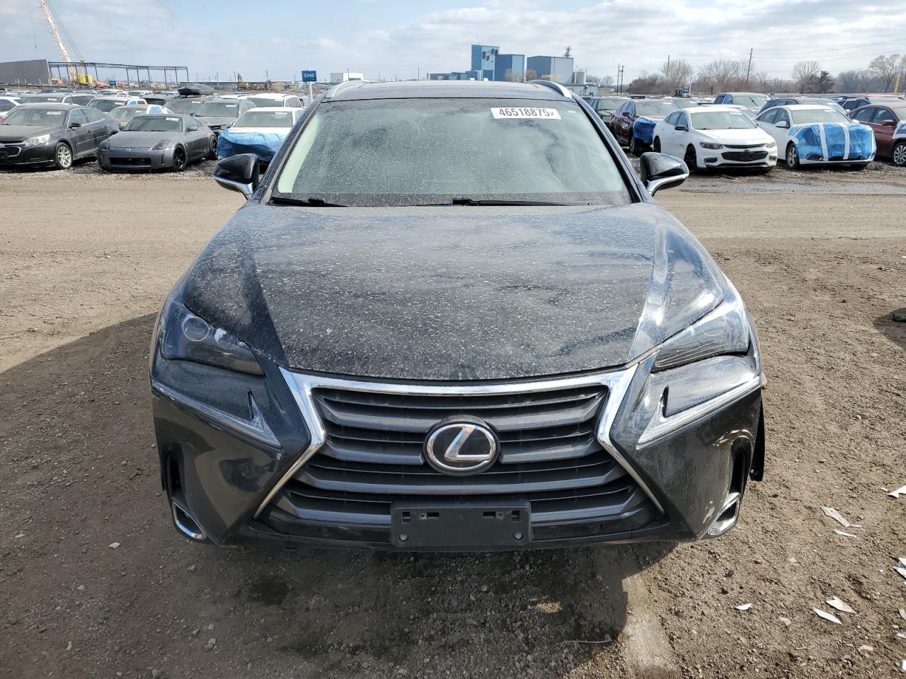 2017 Lexus NX VIN JTJBARBZ1H2112163 Copart auction photo, front end / rear end damage thumbnail 5