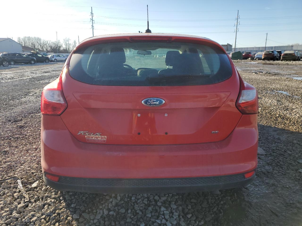 2012 Ford Focus VIN 1FAHP3K24CL132444 Copart auction photo, front end damage thumbnail 6