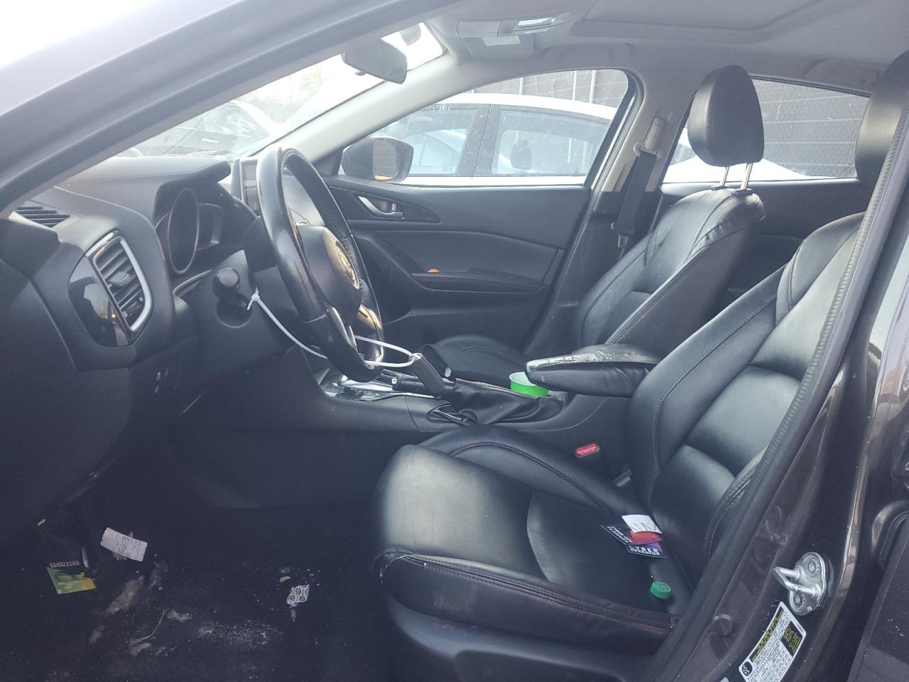 2014 Mazda 3 VIN JM1BM1W72E1168330 Copart auction photo, front end / rear end damage thumbnail 7
