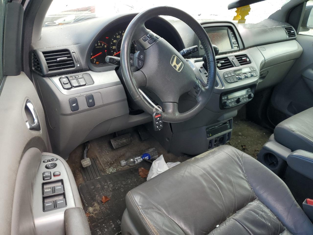 2010 Honda Odyssey VIN 5FNRL3H73AB109962 Copart auction photo, front end / rear end damage thumbnail 8