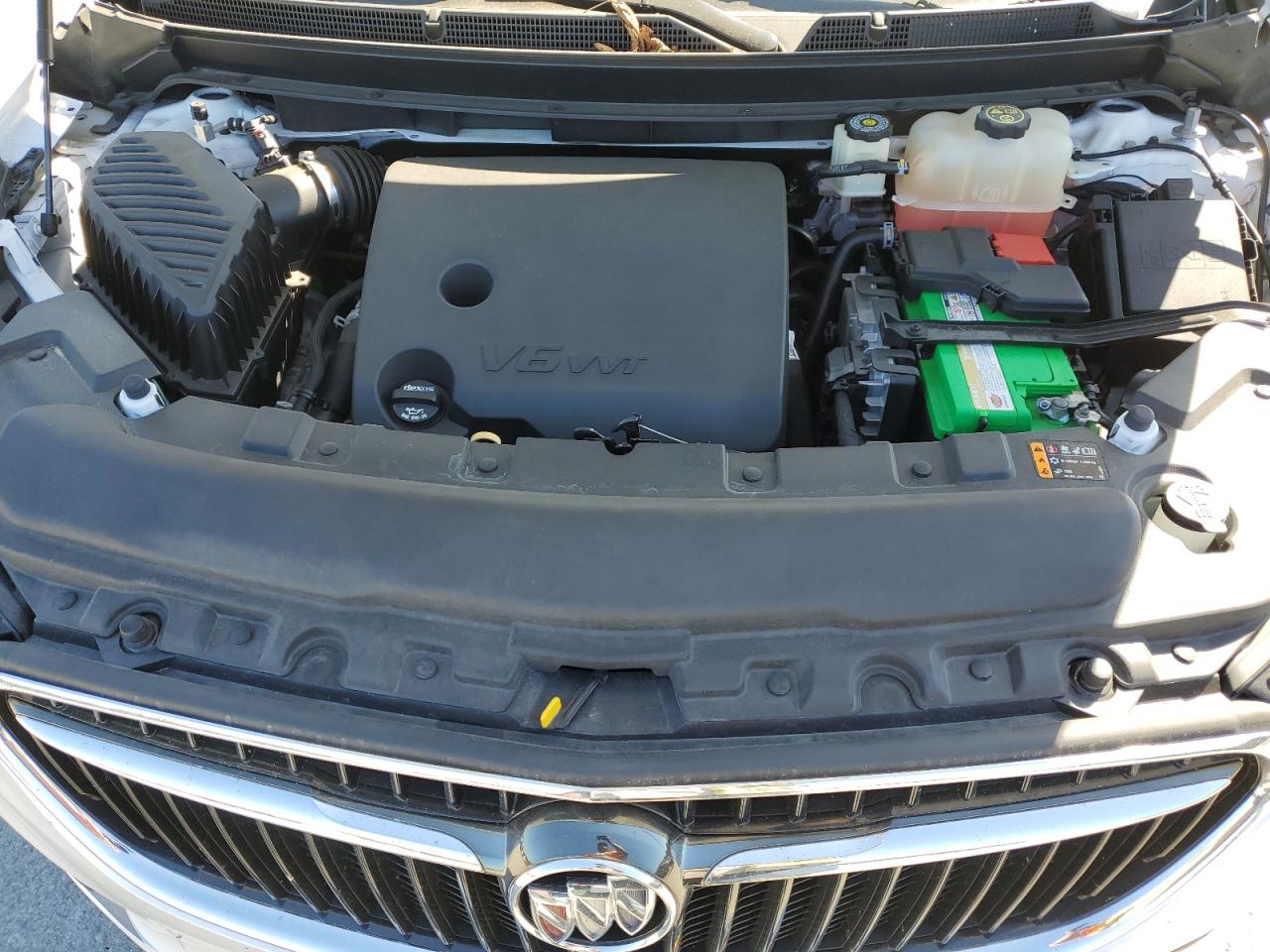 2018 Buick Enclave VIN 5GAERBKW6JJ219860 Copart auction photo, top/roof damage thumbnail 13