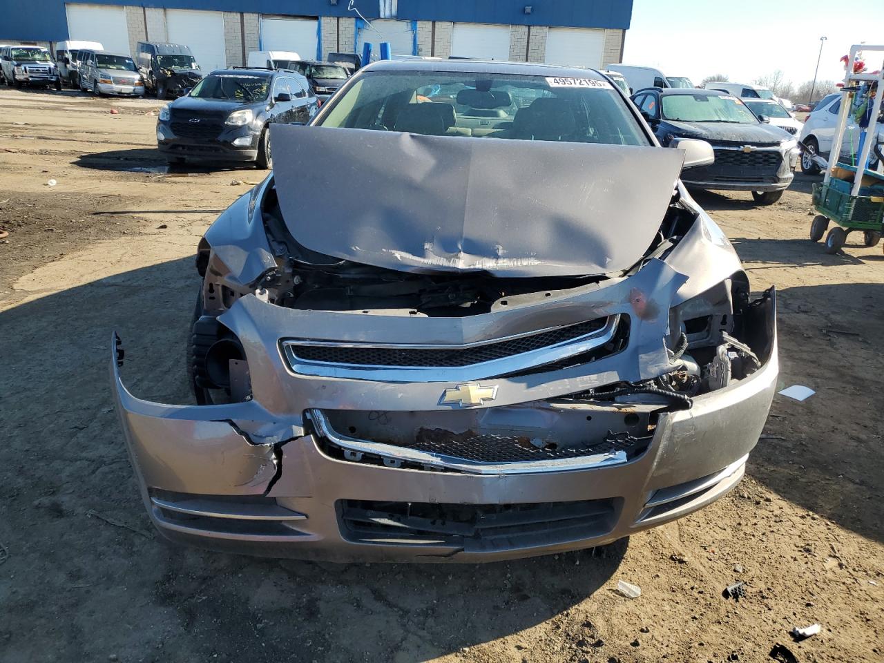 2010 Chevrolet Malibu VIN 1G1ZD5EBXAF309548 Copart auction photo, front end / undercarriage damage thumbnail 5