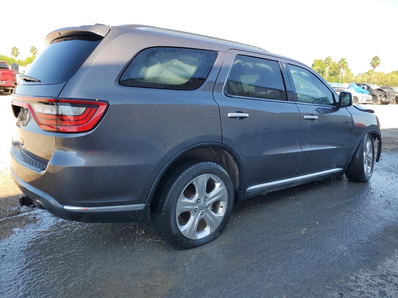 2015 Dodge Durango VIN 1C4RDHAG8FC709224 Copart auction photo, front end damage thumbnail 3