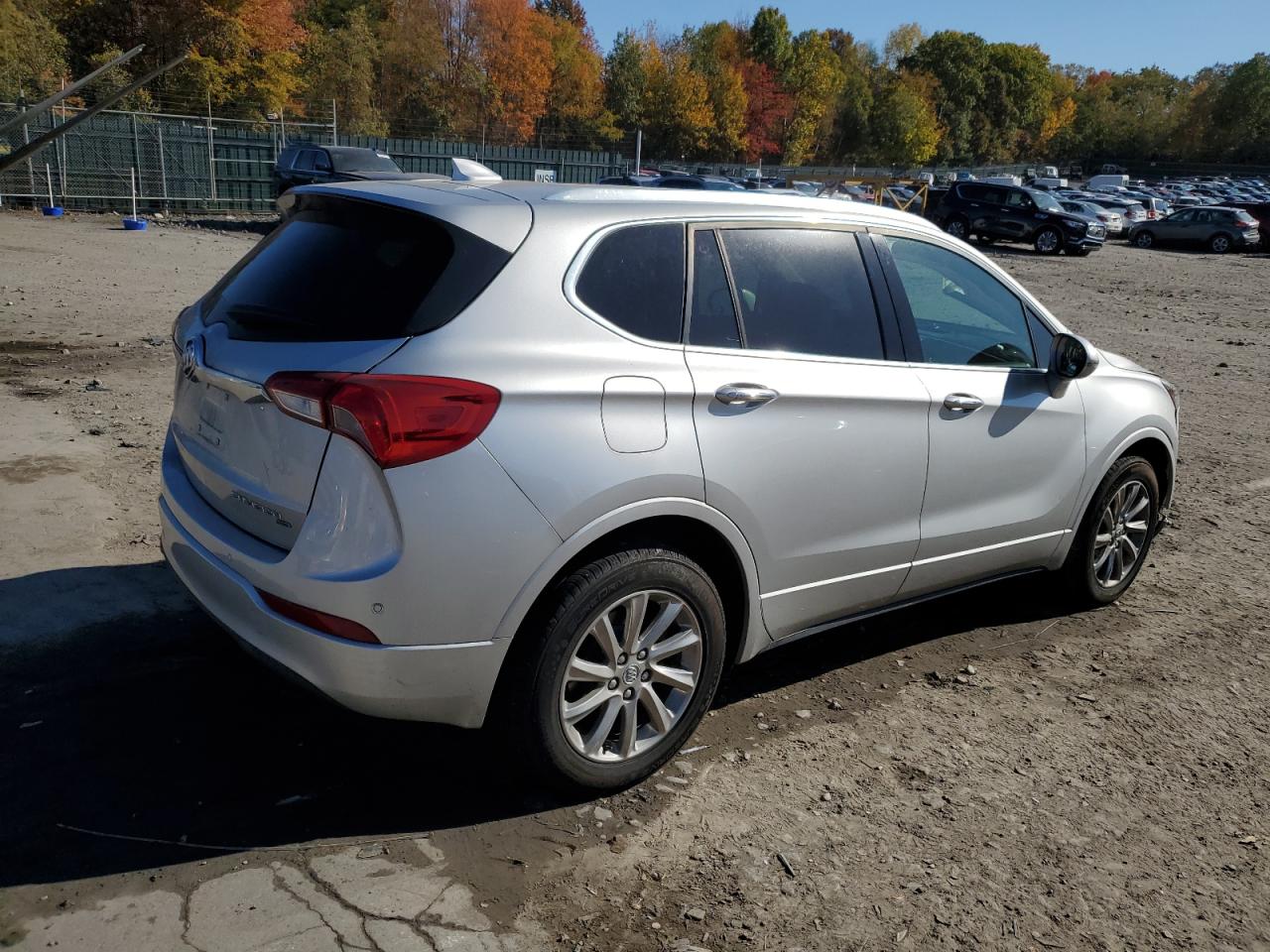 2019 Buick Envision VIN LRBFX2SA0KD010495 Copart auction photo, front end damage thumbnail 3