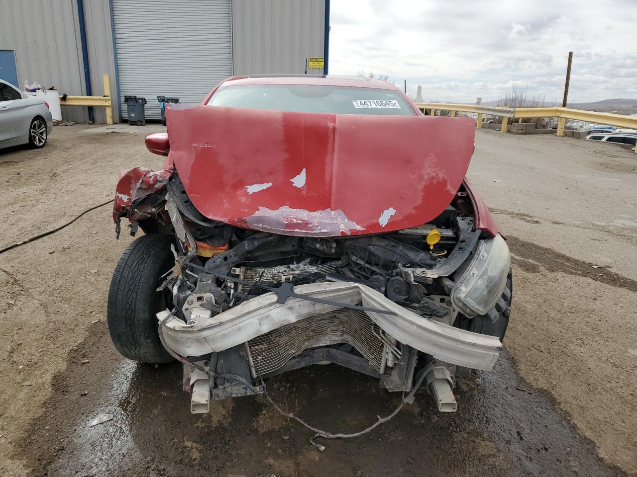 2015 Dodge Dart VIN 1C3CDFEB3FD173418 Copart auction photo, front end / side damage thumbnail 5
