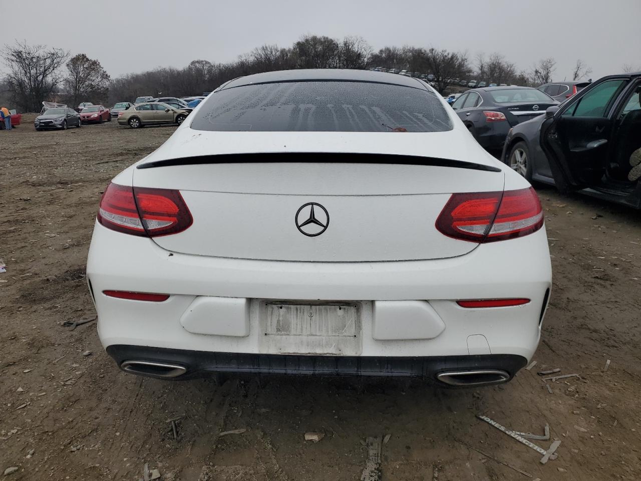 2021 Mercedes-Benz C-klasse VIN W1KWJ8EB0MG095632 Copart auction photo, front end damage thumbnail 6