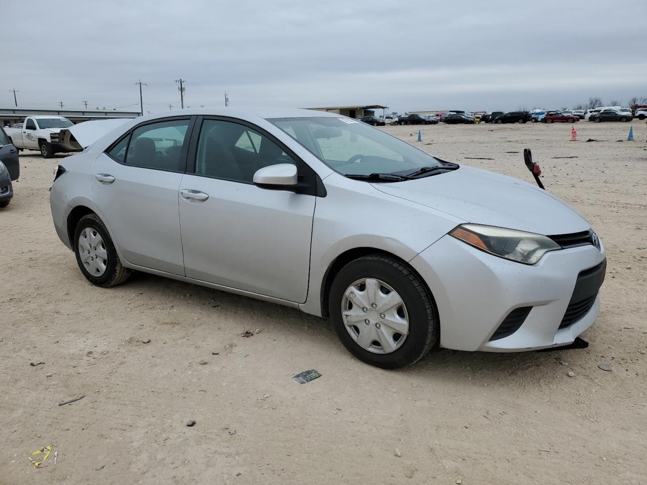 2015 Toyota Corolla VIN 5YFBURHE9FP327352 Copart auction photo, rear end damage thumbnail 4