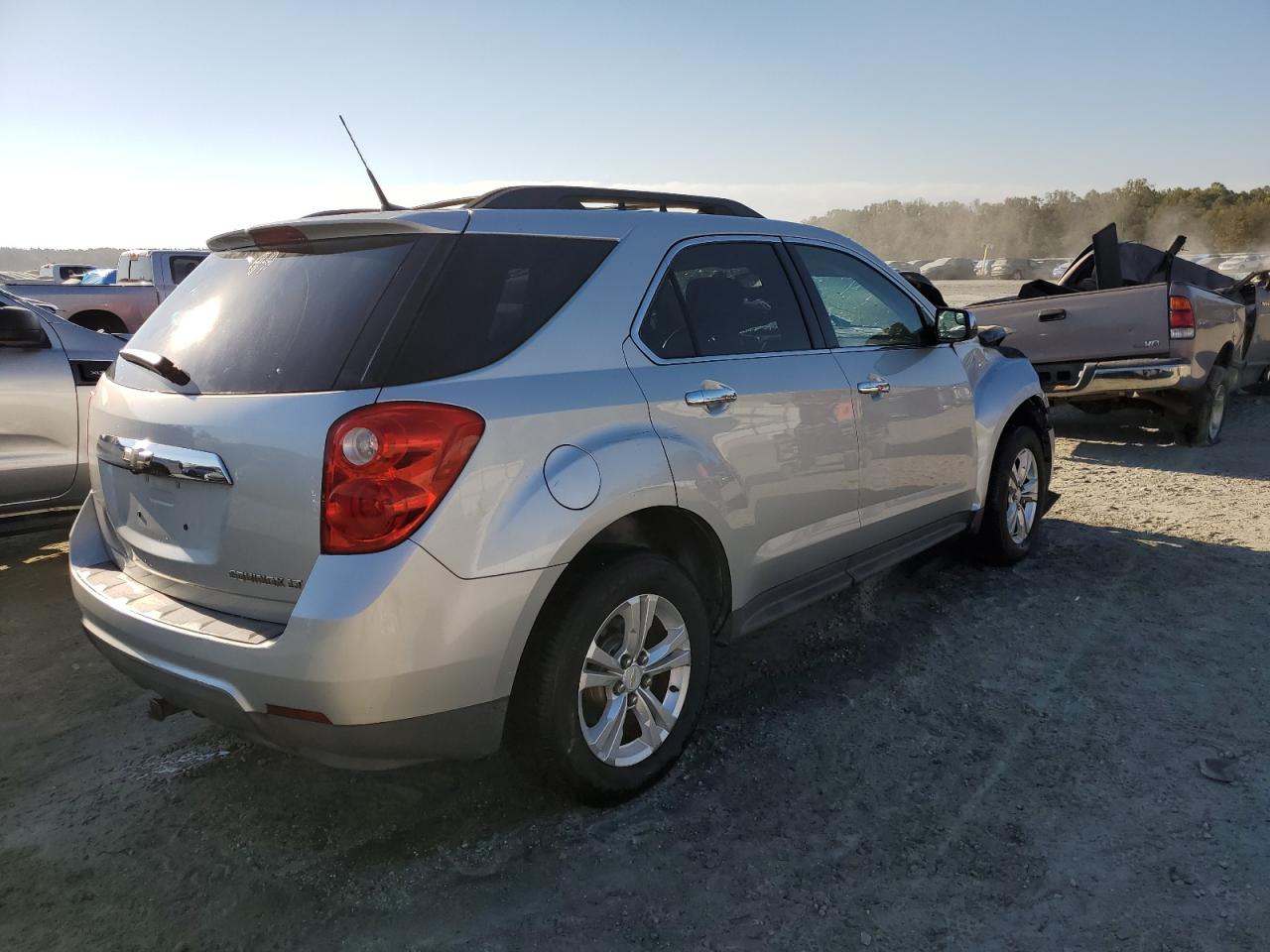 2012 Chevrolet Equinox VIN 2GNALDEK0C1177354 Copart auction photo, burn damage thumbnail 3