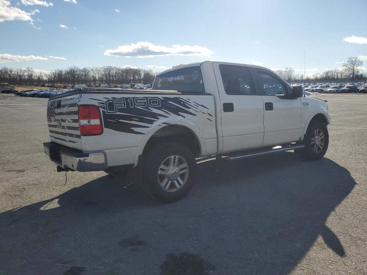 2007 Ford F-150 VIN 1FTPW14V27FB24724 Copart auction photo, front end damage thumbnail 3