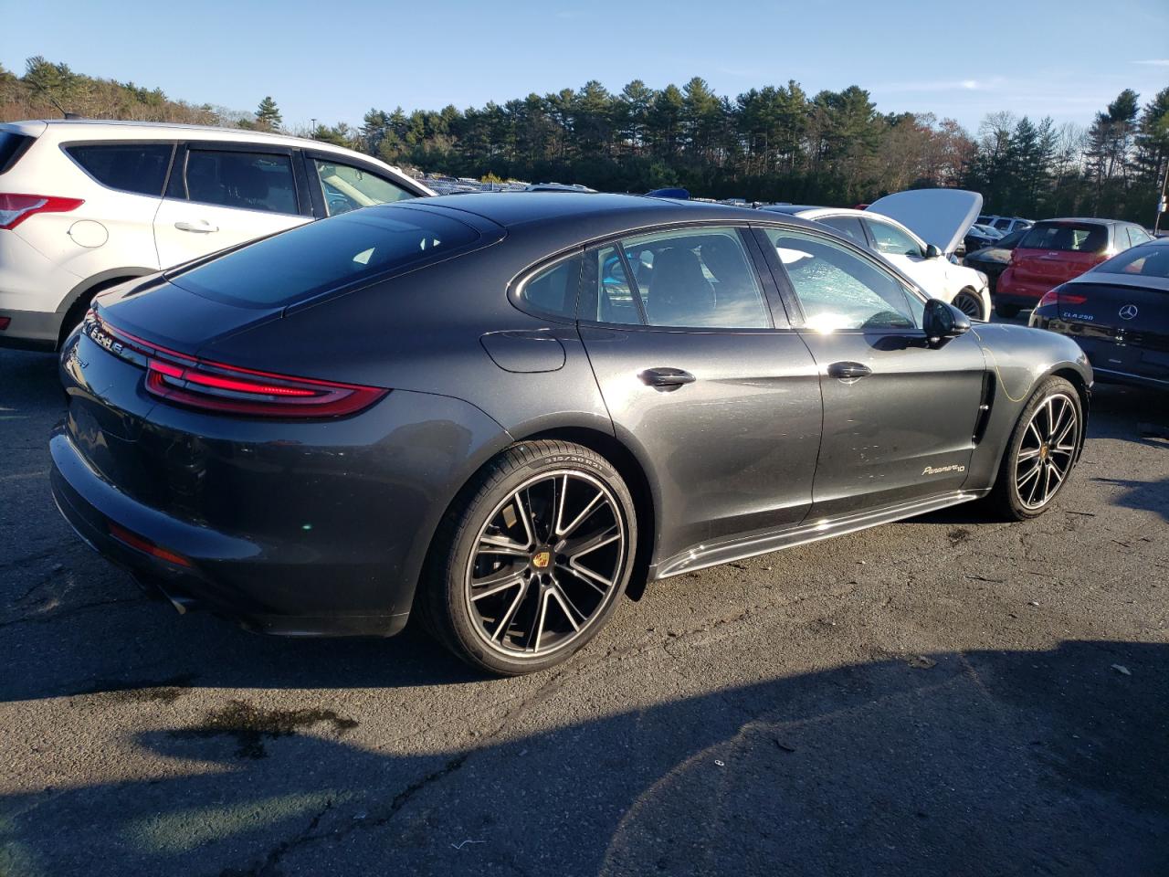 2020 Porsche Panamera VIN WP0AA2A7XLL103843 Copart auction photo, front end / minor dent/scratches damage thumbnail 3