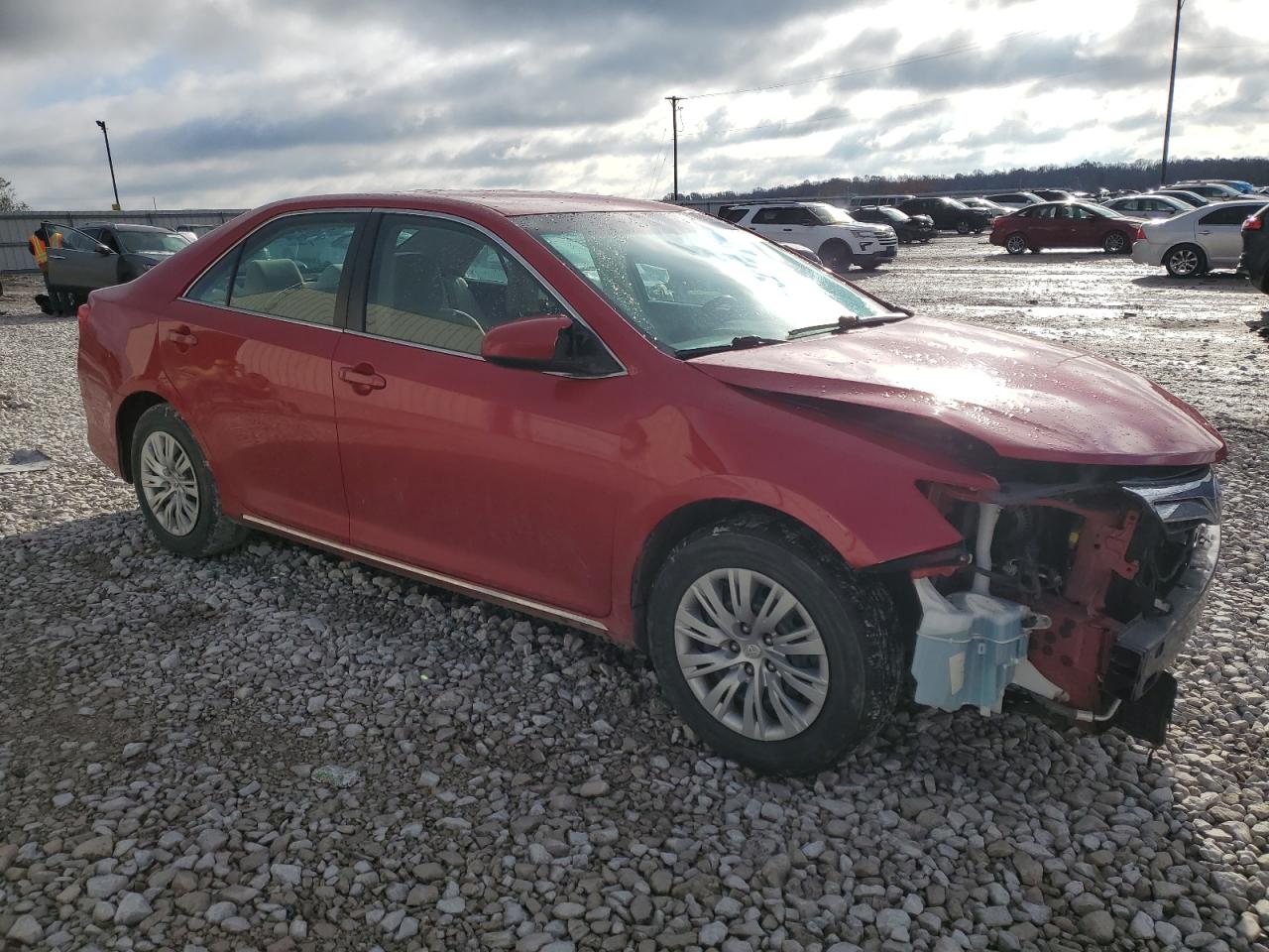 2014 Toyota Camry VIN 4T1BF1FK3EU803810 Copart auction photo, front end damage thumbnail 4