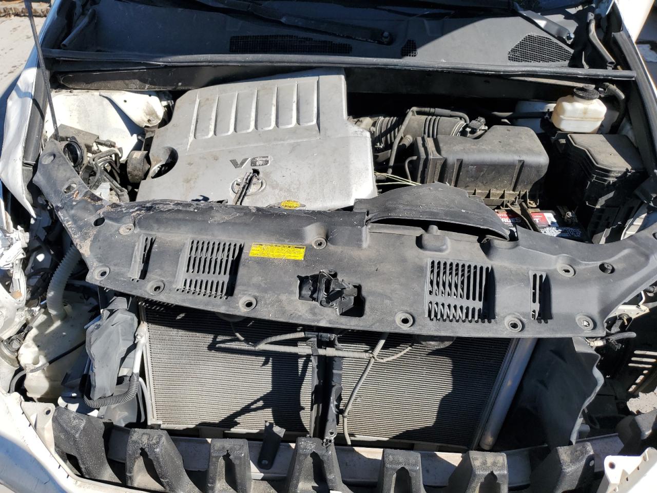 2012 Toyota Highlander VIN 5TDYK3EH5CS075615 Copart auction photo, rollover damage thumbnail 12