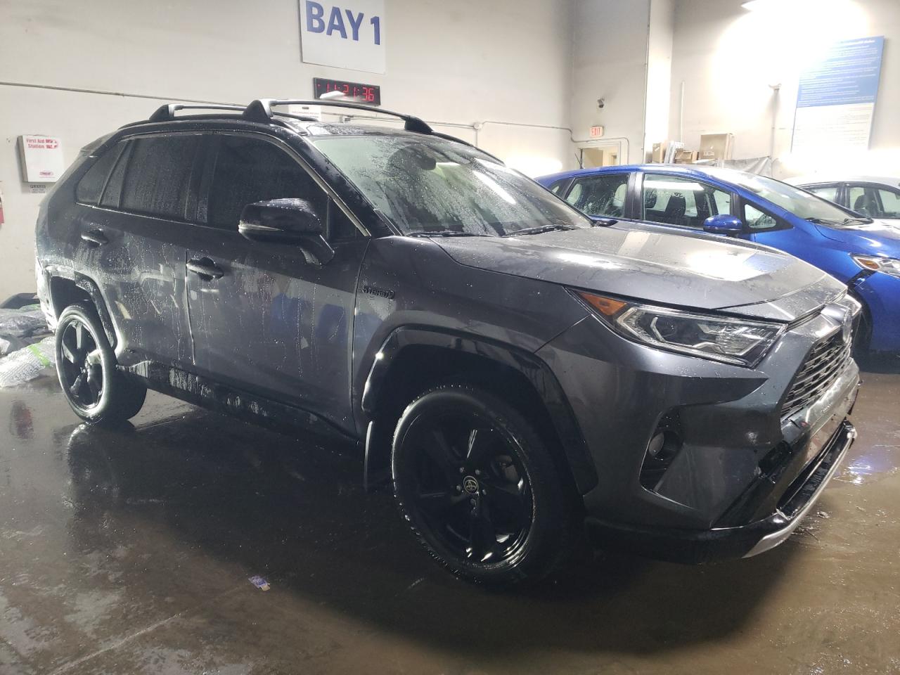 2021 Toyota RAV 4 VIN JTME6RFV9MD515606 Copart auction photo, rear end / mechanical damage thumbnail 4