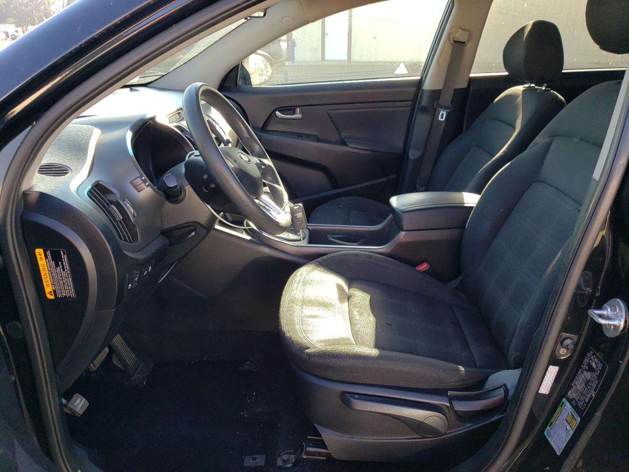 2013 KIA Sportage VIN KNDPB3A21D7456743 Copart auction photo, front end / side damage thumbnail 7