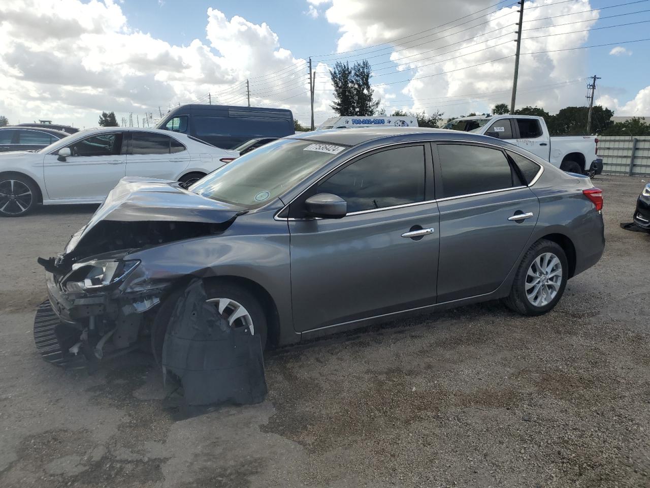 2019 Nissan Sentra VIN 3N1AB7AP2KY311072
