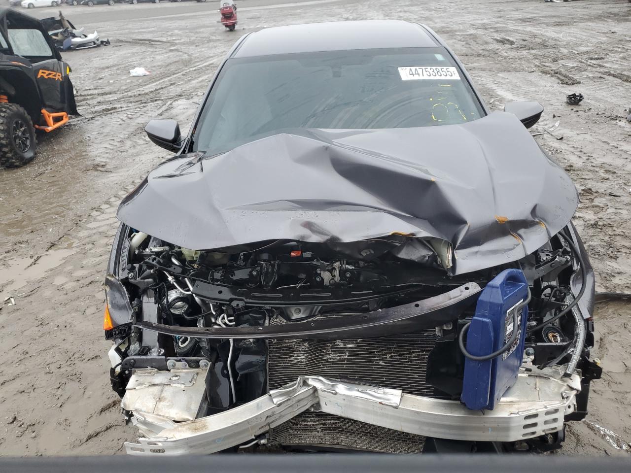 2016 Honda Civic VIN 19XFC2F51GE081835 Copart auction photo, front end damage thumbnail 5