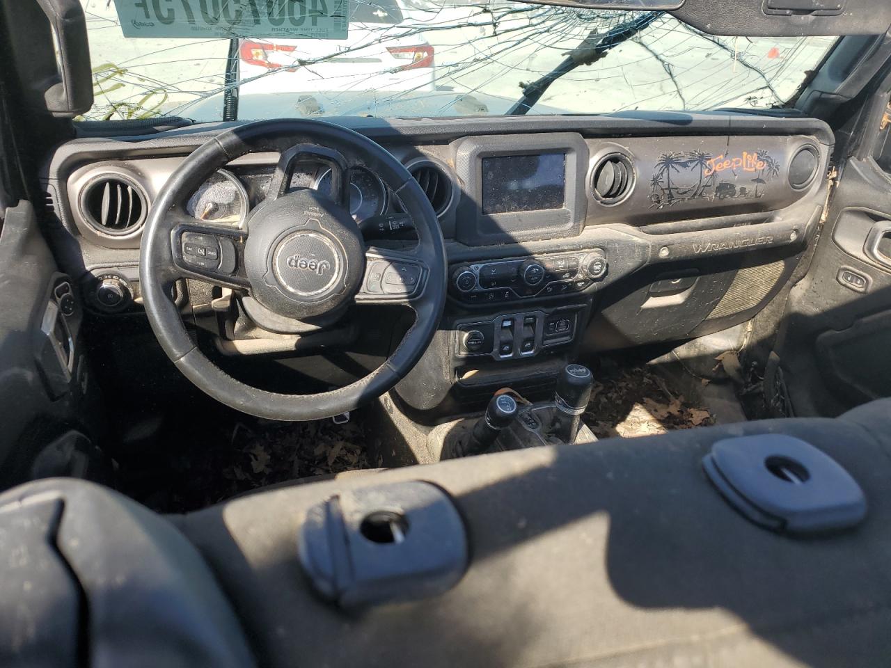 2018 Jeep Wrangler VIN 1C4GJXAG3JW151395 Copart auction photo, water/flood damage thumbnail 8