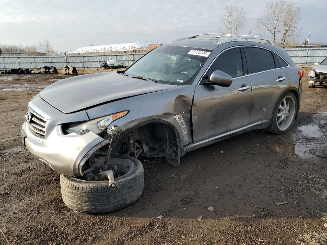 2014 Infiniti QX70 VIN JN8CS1MW9EM410604