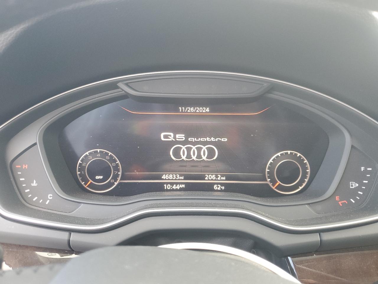 2020 Audi Q5 VIN WA1BNAFY7L2061345 Copart auction photo, rear end / minor dent/scratches damage thumbnail 9