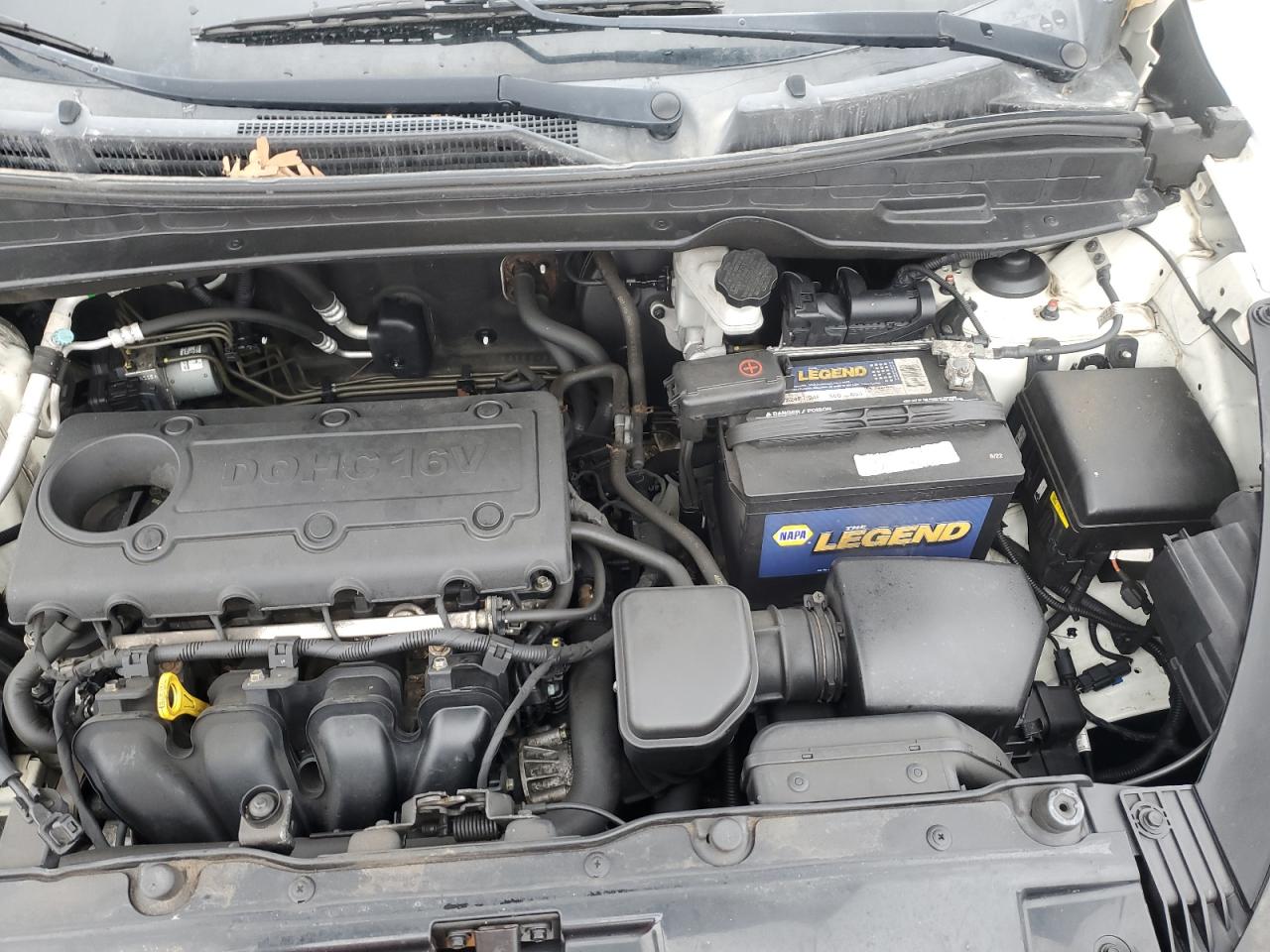 2013 Hyundai Tucson VIN KM8JUCAC7DU604531 Copart auction photo, side damage thumbnail 12