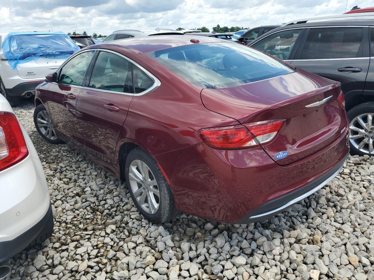 2015 Chrysler 200 VIN 1C3CCCAB9FN729037 Copart auction photo, water/flood damage thumbnail 2