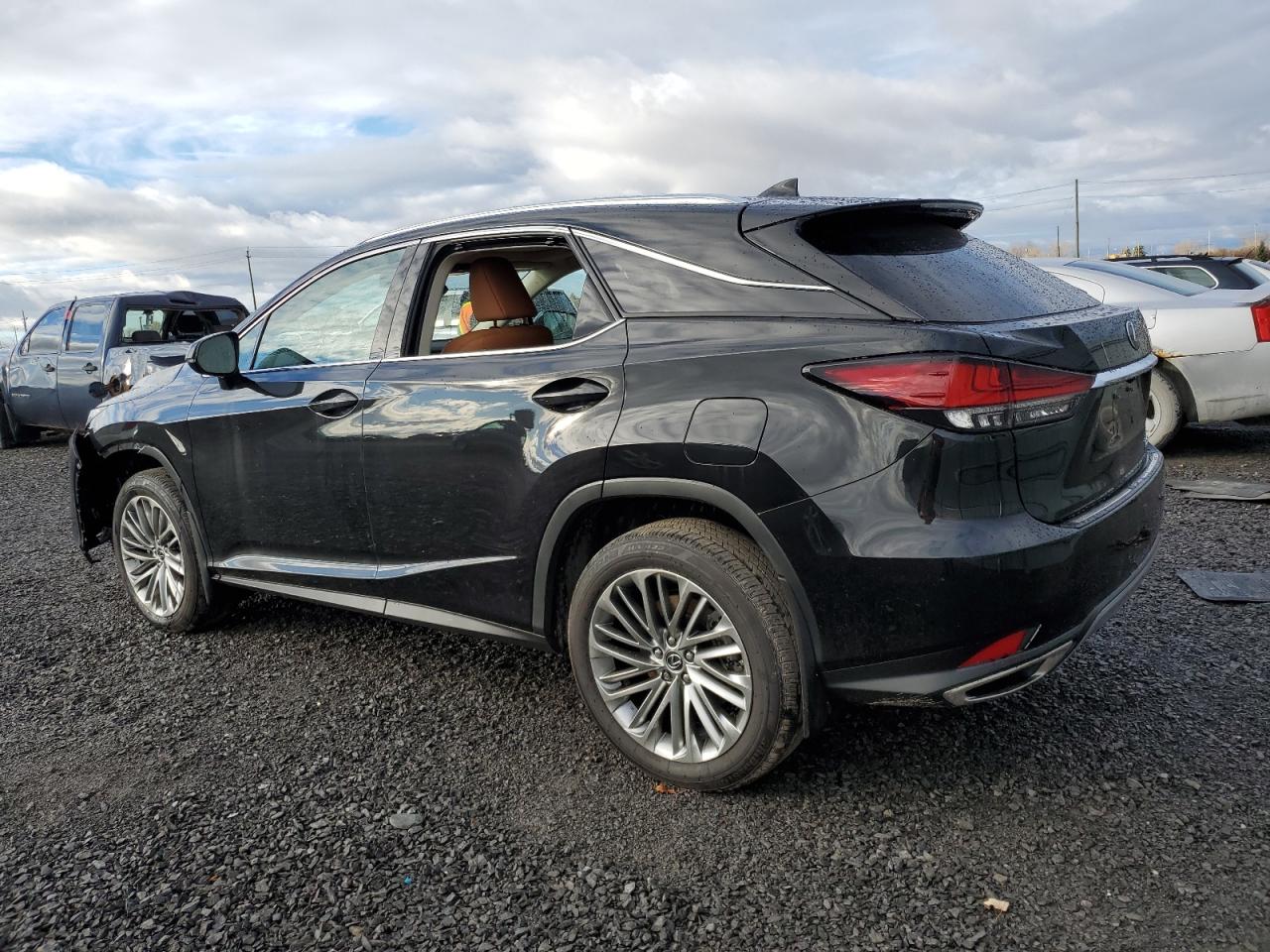2021 Lexus RX VIN 2T2JZMDA9MC267536 Copart auction photo, front end / vandalism damage thumbnail 2