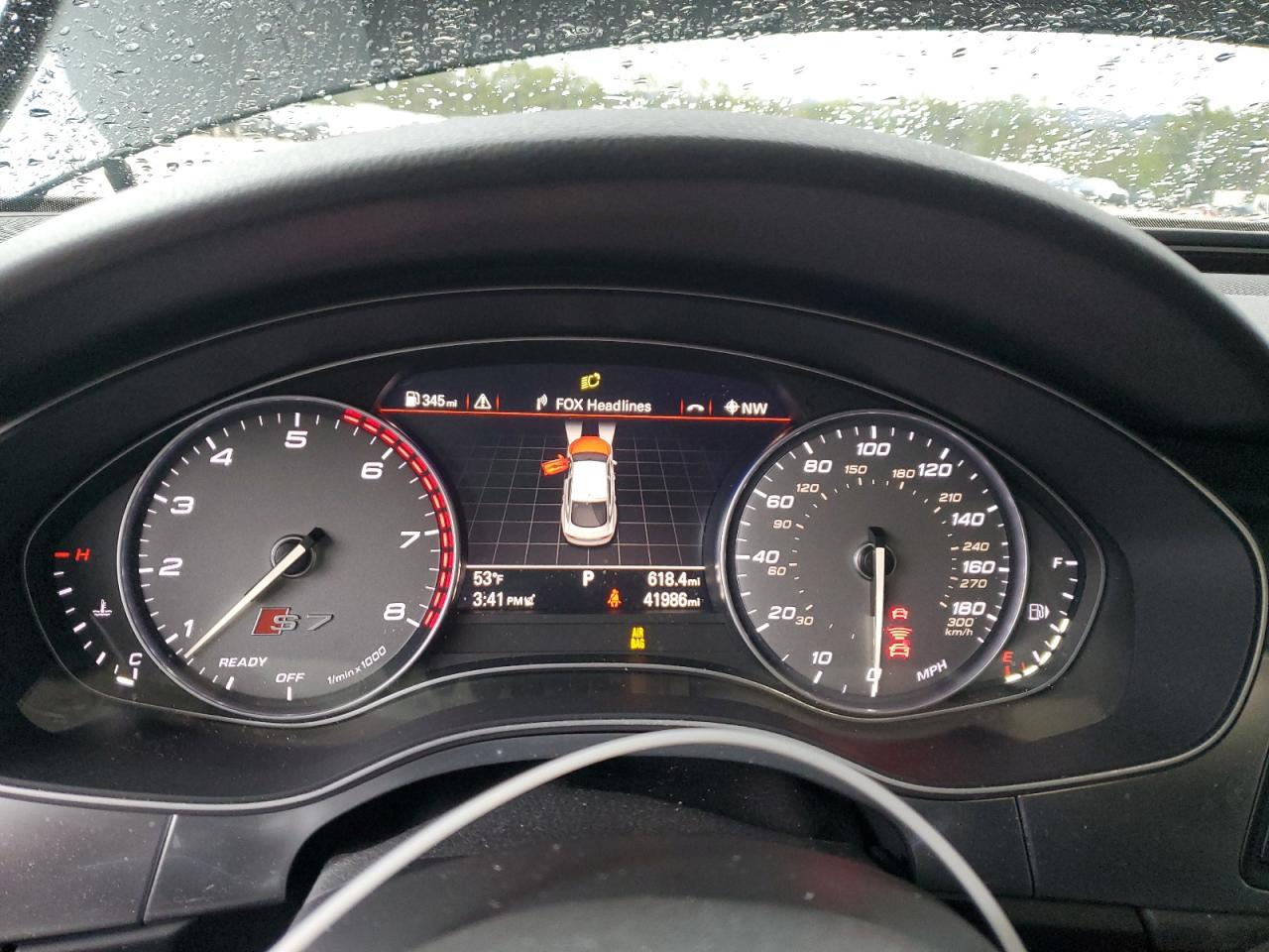 2016 Audi S7 VIN WAUW2AFC6GN071516 Copart auction photo, front end damage thumbnail 9