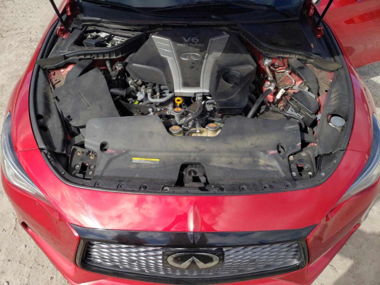 2017 Infiniti Q60 VIN JN1FV7ELXHM700431 Copart auction photo, undercarriage / minor dent/scratches damage thumbnail 11