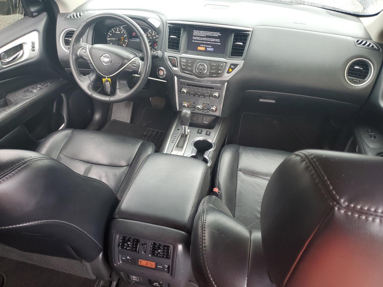 2018 Nissan Pathfinder VIN 5N1DR2MN6JC645269 Copart auction photo, front end / side damage thumbnail 8