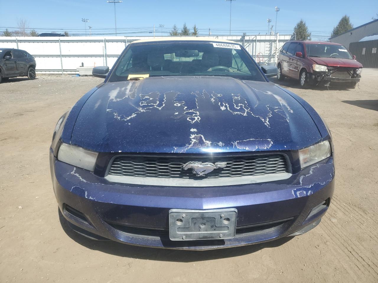 2010 Ford Mustang VIN 1ZVBP8EN1A5175639 Copart auction photo, normal wear damage thumbnail 5