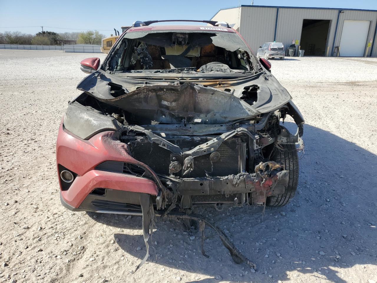 2016 Toyota RAV 4 VIN 2T3WFREVXGW241653 Copart auction photo, burn - engine / burn - interior damage thumbnail 5
