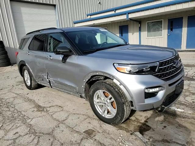 2022 Ford Explorer VIN 1FMSK8DH2NGB06154 Copart auction photo, side / front end damage thumbnail 12