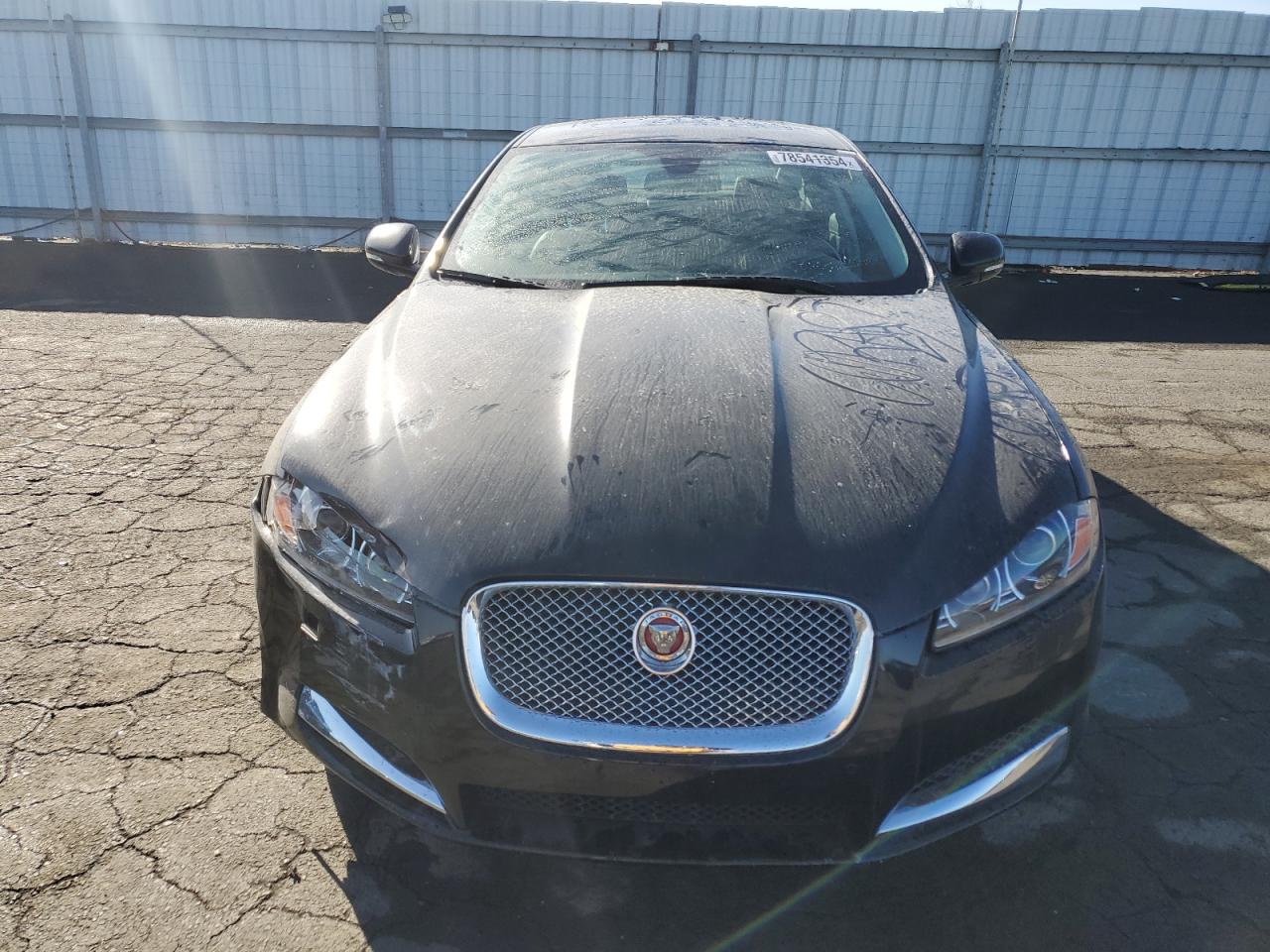 2015 Jaguar XF VIN SAJWA0FS1FPU87646 Copart auction photo, front end / rear end damage thumbnail 5