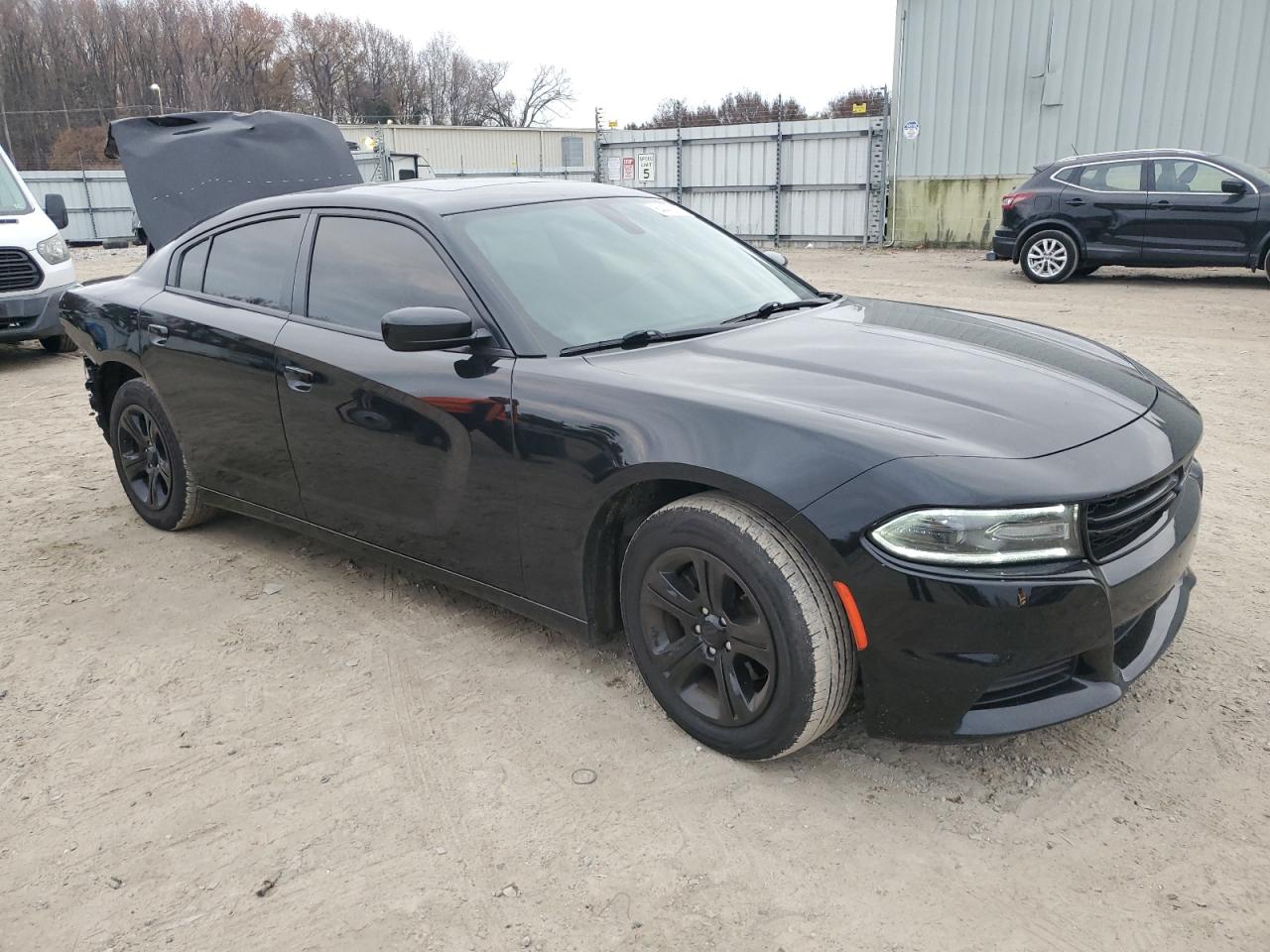 2021 Dodge Charger VIN 2C3CDXBG8MH587767 Copart auction photo, rear end damage thumbnail 4