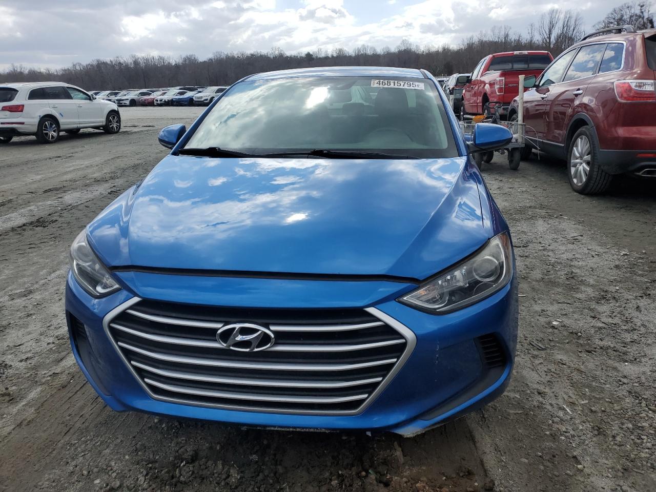 2018 Hyundai Elantra VIN 5NPD74LF2JH265687 Copart auction photo, side damage thumbnail 5
