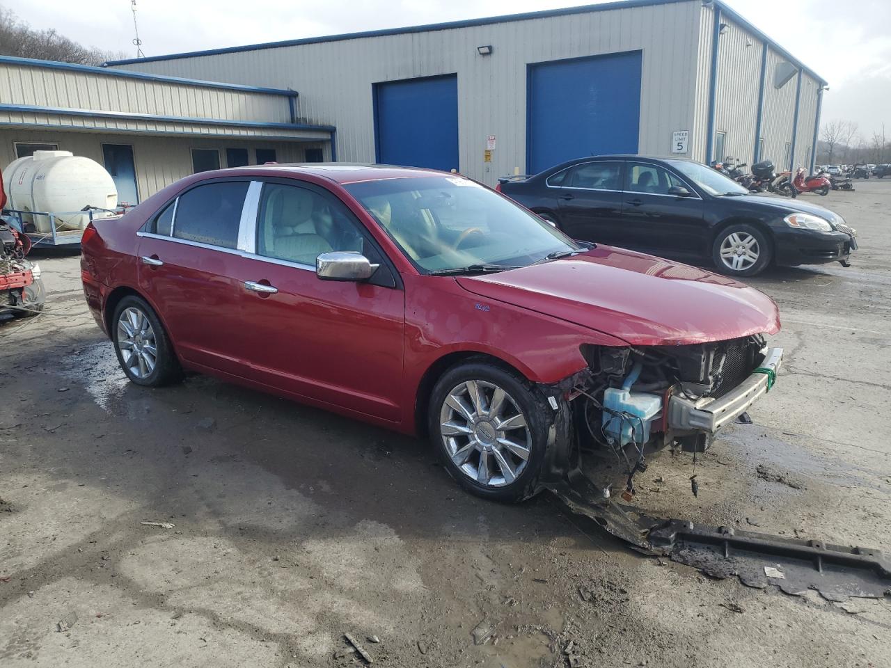 2012 Lincoln MKZ VIN 3LNHL2JC5CR821271 Copart auction photo, front end damage thumbnail 4