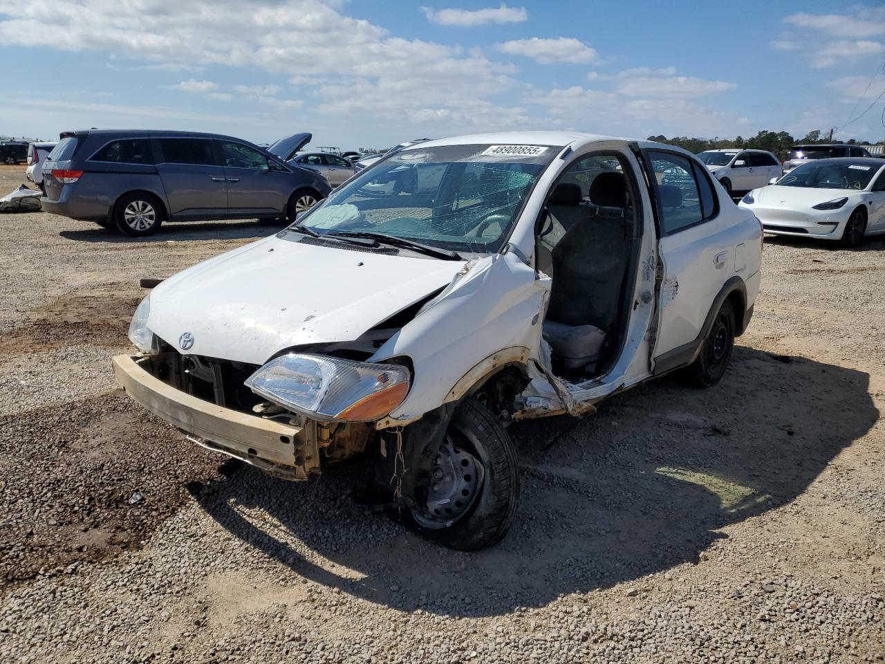 2001 Toyota Echo VIN JTDBT123710181063 - Copart auction photo